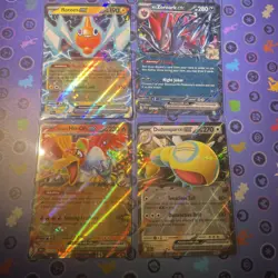 Pokemon Ex Double Rare Pokemon EX lot of 4 cards. See Pic NM - Image 1