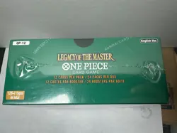 One Piece Card Game OP-12 Sealed Booster Box English Legacy of the Master - Image 4