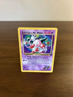 Pokemon TCG Sabrina's Mr. Mime Gym Challenge Uncommon Card 59/132 - Image 1