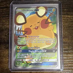 Dedenne GX 195a/214 MINT Alternate Full Art Promo Pokemon Card LP - Image 3