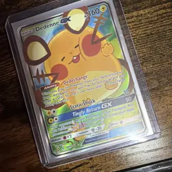 Dedenne GX 195a/214 MINT Alternate Full Art Promo Pokemon Card LP - Image 4