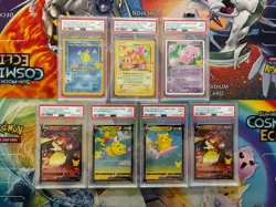 Pokemon Card Lot PSA Lot Celebrations In Pikachu Charizard Shiny Magikarp Mew - Image 1