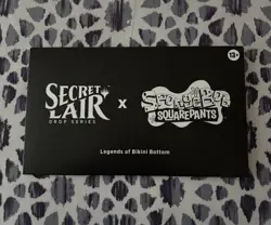 MTG Secret Lair x Spongebob Squarepants Legends of Bikini Bottom Non-Foil SEALED - Image 1