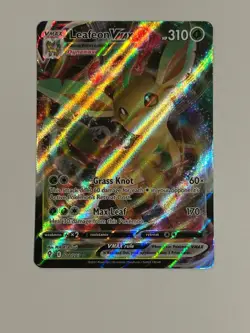Leafeon VMAX 008/203 Swsh07: Evolving Skies Holo NM - Pokemon Card TCG - Image 1