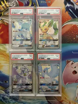 Pokemon Card Lot PSA Lot Glaceon Leafeon Articuno Reshiram Fire One Owner Fresh - Image 1