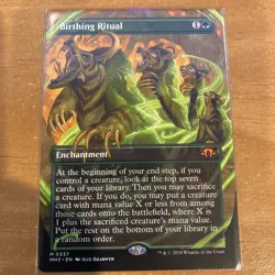 MTG Birthing Ritual (Borderless) - Near Mint MTG Modern Horizons 3!! - Image 1