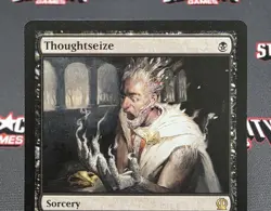 MTG Thoughtseize- Signed -Theros Magic the Gathering Card #107 - Image 3