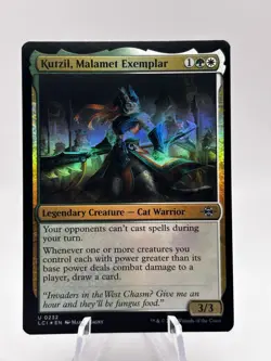 Kutzil, Malamet Exemplar 0232 Foil Lost Caverns Of Ixalan LCI MTG NM - Image 1