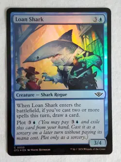 Loan Shark 55 Outlaws of Thunder Junction Foil Magic the Gathering - Image 1