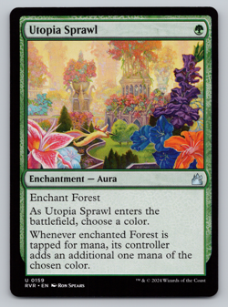 MTG - Utopia Sprawl - Ravnica Remastered - Image 1