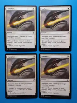 MTG 4x Sunlance x4 NM Time Spiral Remastered Magic Playset - Image 2