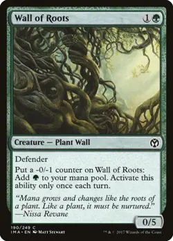 4x Wall of Roots - NM - Various Masters Set - SPARROW MAGIC mtg - Image 1