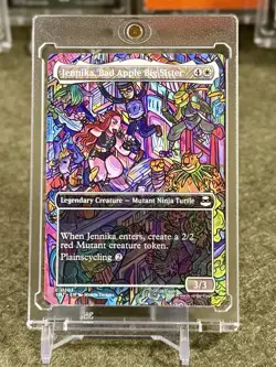 2x Jennika, Bad Apple, Big Sister 🐢 TMT Magic MTG Teenage Mutant Nina Ninja - Image 2