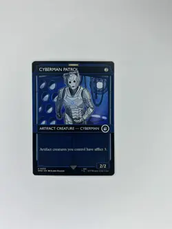 Cyberman Patrol (Showcase) Magic the Gathering MTG Doctor Who REGULAR - Image 1