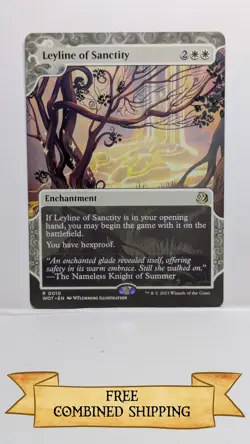 Leyline of Sanctity Wilds of Eldraine: Enchanting Tales Regular - Image 1