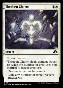 x4 Thraben Charm C MTG Modern Horizons 3 M/NM, English - Image 1