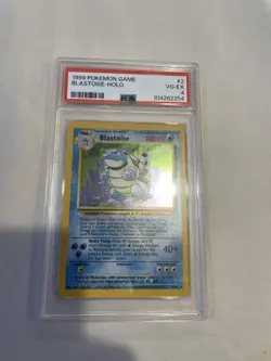 PSA 4 VG-EX Pokemon Blastoise Base Set Holo 2/102 - Image 1