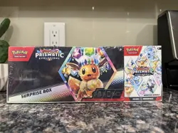 Pokemon TCG Prismatic Evolutions Surprise Box & Booster Bundle Sams Club SEALED - Image 1