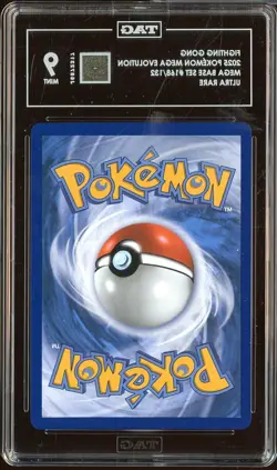 2025 Pokemon Mega Evolution Base Set #168/132 Fighting Gong Ultra Rare TAG 9 - Image 2