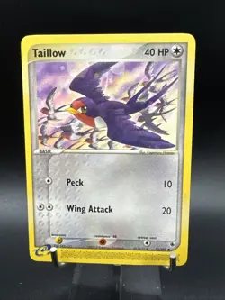 Taillow - 72/109 Ruby & Sapphire - Pokemon TCG - 2003 - Image 1