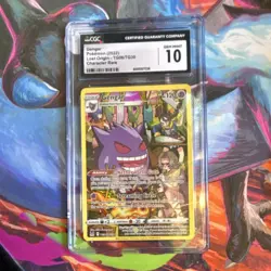 Pokemon Gengar TG06/TG30 Lost Origin Trainer Gallery Ultra Rare Holo CGC 10 - Image 1
