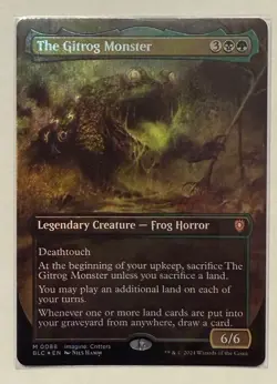 The Gitrog Monster Borderless Foil - Mythic - Commander: Bloomburrow MTG - Image 1
