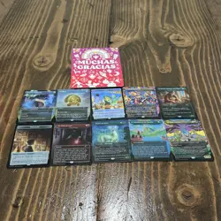 MTG La abundancia de Yucahu + More (2058) Rainbow Foil Secret Lair 10 Cards - Image 1