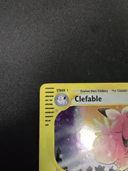 Clefable 007/165 Expedition Base Set Holo Rare Pokemon TCG LP - Image 2
