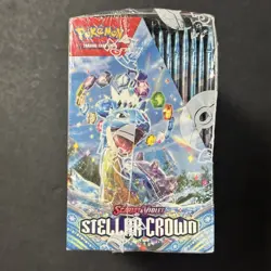 Pokemon Scarlet & Violet Stellar Crown Factory Sealed Booster Box - Image 4