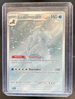 2024 Pokemon Stellar Crown Crabominable #149/142 - Image 1