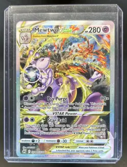 2023 Pokemon SWSH Crown Zenith Mewtwo VST Galarian Gallery #GG44/GG70 - Image 1