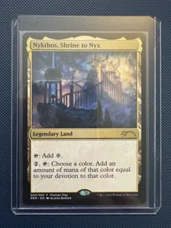 MTG Nykthos, Shrine To Nyx - Pro Tour Promos (PTP) #3 NM - Image 1