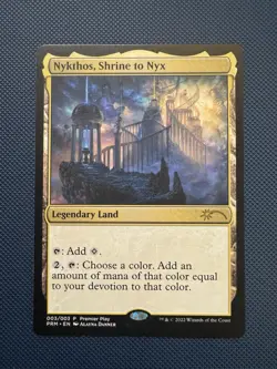 MTG Nykthos, Shrine To Nyx - Pro Tour Promos (PTP) #3 NM - Image 2