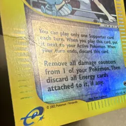 Pokemon TCG Expedition Base Set Pokemon Nurse 145/165 Reverse Holo Uncommon - Image 4