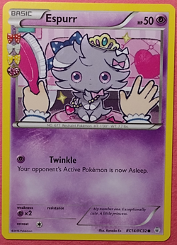 Pokemon Espurr #RC14-RC32 Generations Radiant Collection Common Regular 50HP - Image 1
