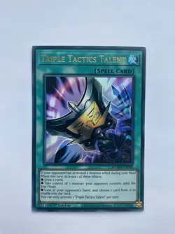 Triple Tactics Talent 1st Ed Ultra MAMA-EN090 Yu-Gi-Oh! - Image 1