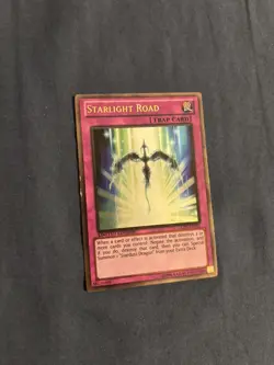 Yugioh Starlight Road GLD5-EN052 Gold Rare Limited Edition LP - Image 1