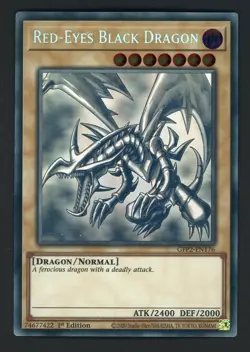 Yu-Gi-Oh! Red-Eyes Black Dragon GFP2-EN176 Ghost Rare - Image 1