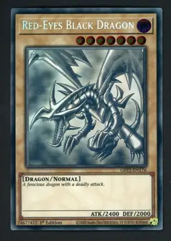Yu-Gi-Oh! Red-Eyes Black Dragon GFP2-EN176 Ghost Rare - Image 1