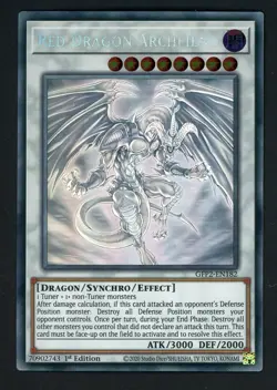 Yu-Gi-Oh! Red Dragon Archfiend Ghost Rare GFP2-EN182 - Image 1