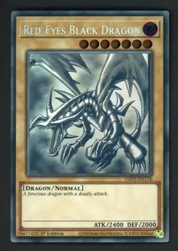 Yu-Gi-Oh! Red-Eyes Black Dragon GFP2-EN176 Ghost Rare - Image 1