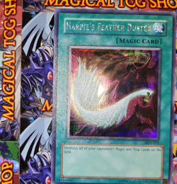 Yugioh Harpies Feather Duster SDD-003 Prismatic Secret Rare Promo Konami 2003 NM - Image 2