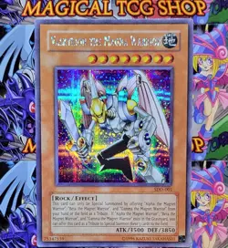 Yugioh Valkyrion The Magna Warrior SDD-001 Prismatic Secret Rare Promo - Image 1