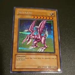 Konami Seiyaryu Dragon Prismatic Secret Rare Holo DDS-004 Yu-Gi-Oh! TCG - Image 1