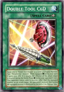 Double Tool C&D RGBT-EN053 Yu-Gi-Oh! Light Play - Image 1