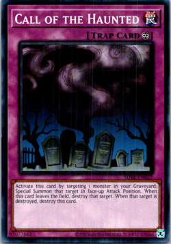Call Of The Haunted SDBE-EN037 Yu-Gi-Oh! Unlimited 2020 Reprint Light Play - Image 1