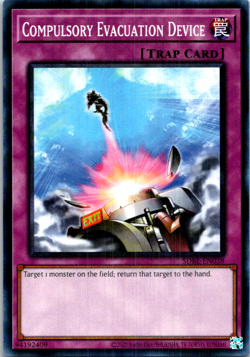 Compulsory Evauation Device SDBE-EN038 Yu-Gi-Oh! Unlimited 2020 Reprint LP - Image 1