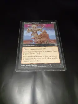 Forsaken Wastes MTG Magic Mirage Rare Commander Reserved List - Image 1
