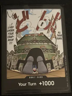 DON !! Card Sanji OP03 Mighty Enemies ONE PIECE Card - NM - Image 1