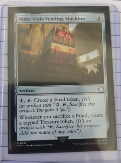 MTG - Nuka Cola Vending Machine - Fallout [Good Condition] - Image 1